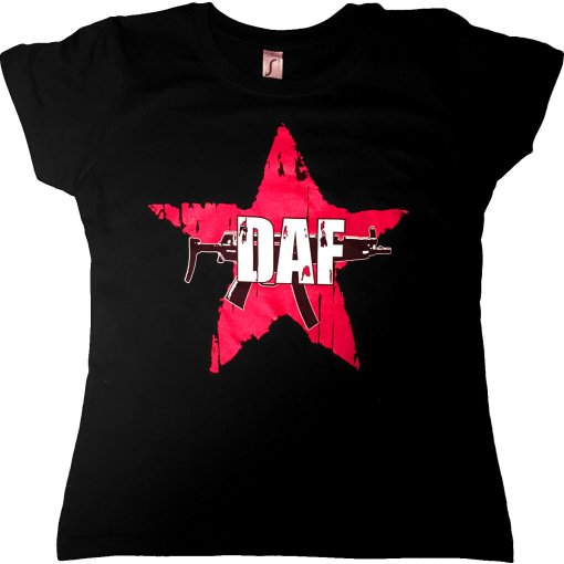 Girly-Shirt DAF "Roter Stern" L