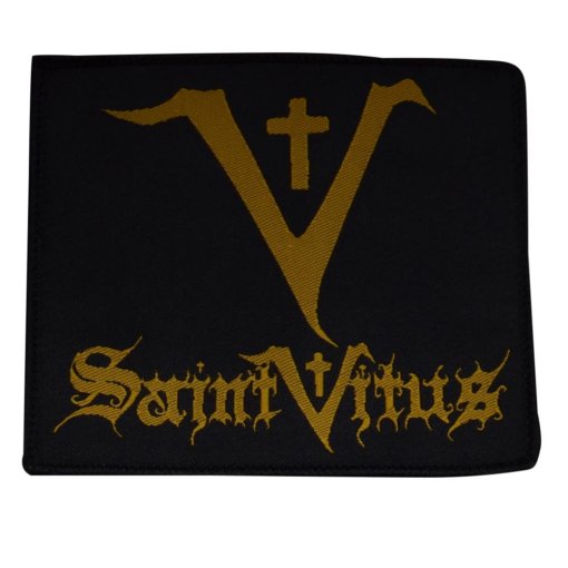 Patch SAINT VITUS "Yellow-Logo Patch 10 cm x 8,5 cm"
