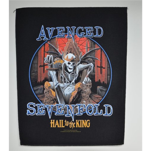 Backpatch AVENGED SEVENFOLD "Hail To The King"