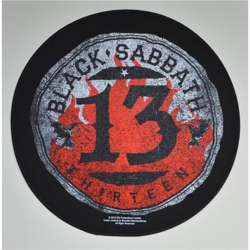 Backpatch BLACK SABBATH "13 Circular"