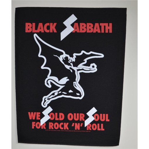 Backpatch BLACK SABBATH "We Sold Our Souls"