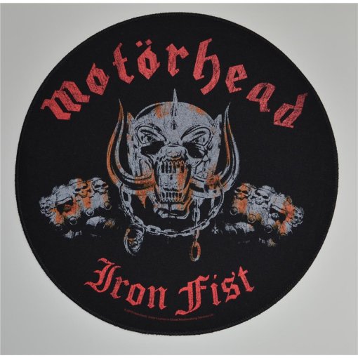 Backpatch Motörhead "Iron Fist"
