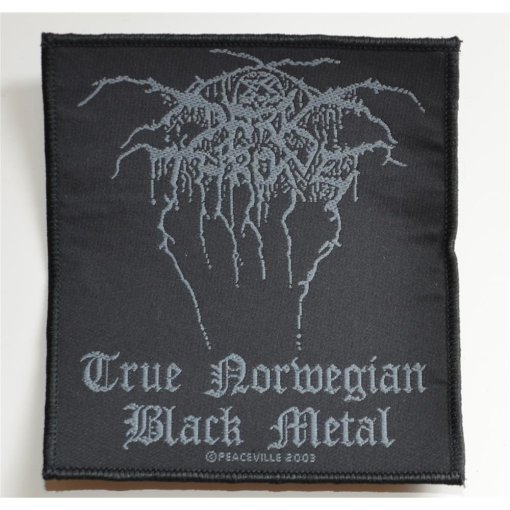 Patch DARKTHRONE "True Norwegian Black Metal"