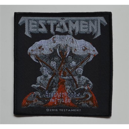 Patch TESTAMENT "Brotherhood Of The Snake"
