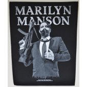 Backpatch MARILYN MANSON "Machine Gun"