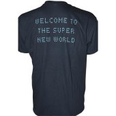 T-Shirt DEEP SUN "Welcome To The Super New World - Gildan Heavy Cotton" L
