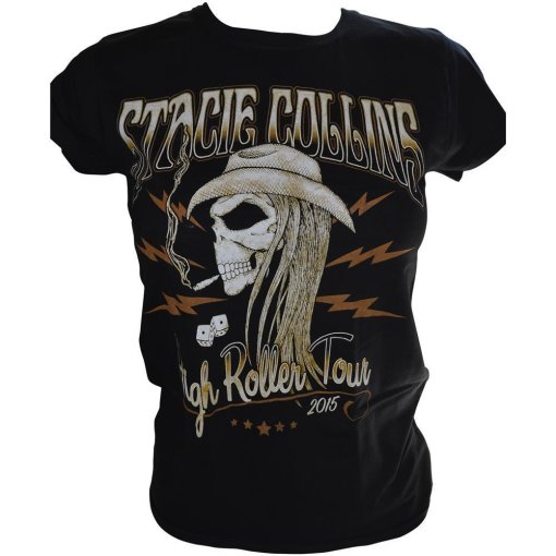 Girly-Shirt STACIE COLLINS "High Roller Tour 2015 - Gildan Softstyle"