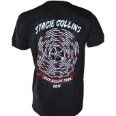 T-Shirt STACIE COLLINS "Keep Rollin 2016 Tour # 1 -...
