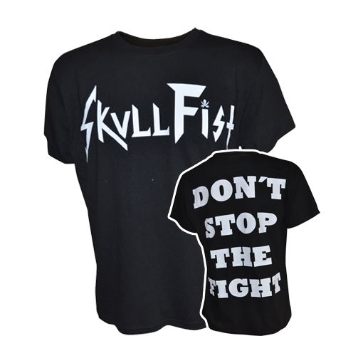 T-Shirt SKULL FIST "Dont Stop The Fight" S