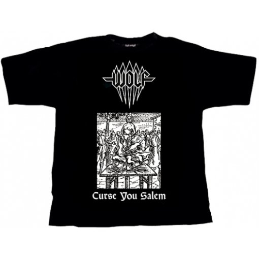 T-Shirt WOLF "Curse you salem"