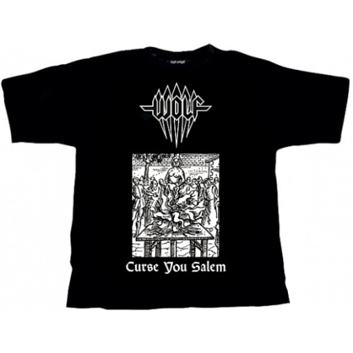 T-Shirt WOLF "Curse you salem" XL