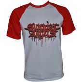  SUICIDAL ANGELS "Bloody Logo Baseball T-Shirt"