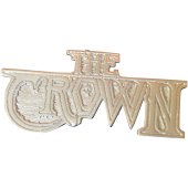 Metal Pin The Crown  "Logo - 10,2 cm x 4,8 cm"