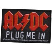 Aufnäher AC/DC "Plug me in"