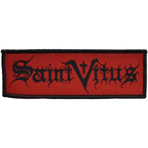 Aufnäher Saint Vitus "Black-Bandname / Red-Patch"