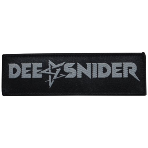 Patch Dee Snider "Logo"