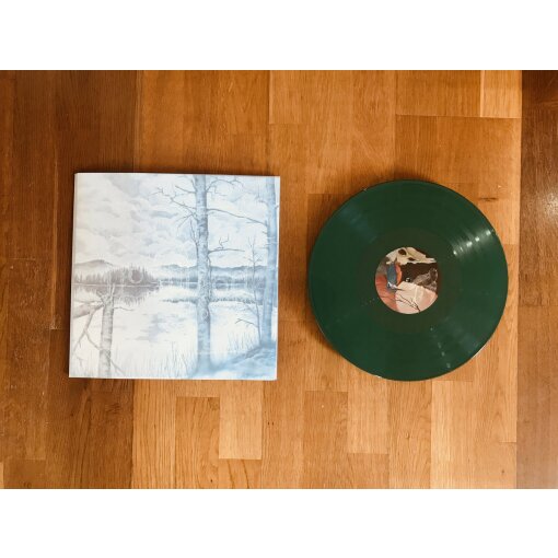 12" forest green Vinyl Höstblod "Dikter om döden"