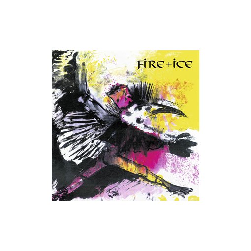 schwarze 12" Vinyl Fire + Ice "Birdking"