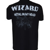 T-Shirt Wizard "Metal In My Head" L