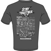 T-Shirt Stay together "Stay together - black&white"