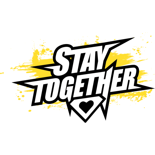 Aufkleber Stay together "Stay together"