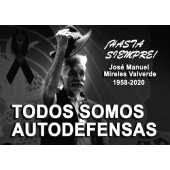 picture 7" Vinyl + 2 postcards Todos Somos Autodefensas "Jose Manuel Mireles Valverde"