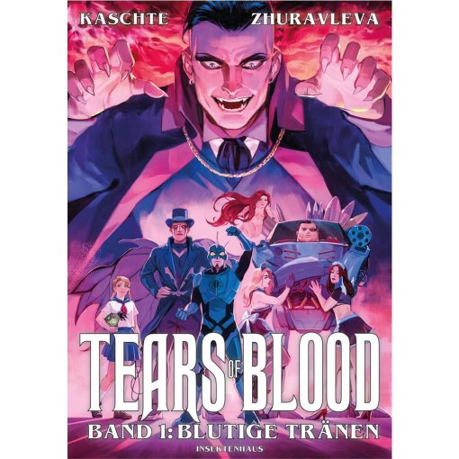 Comic Alexander Kaschte "Tears of blood - Band 1: Blutige Tränen"