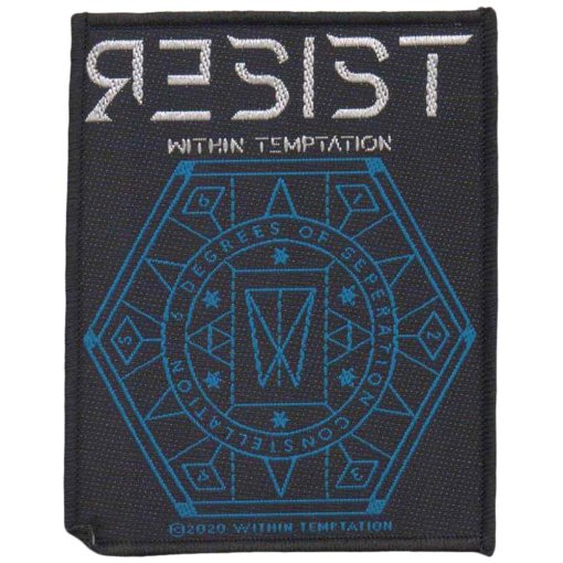 Aufnäher Within Temptation "Resist Hexagon"