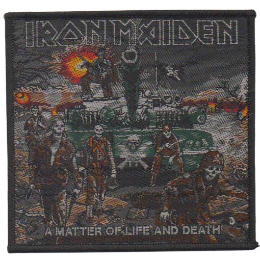 Aufnäher Iron Maiden "A Matter Of Life And Death"