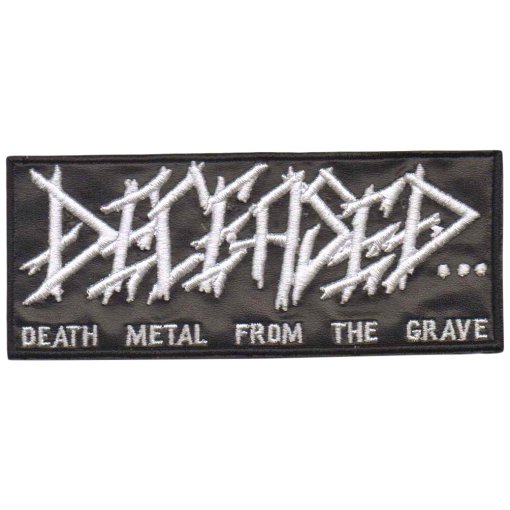 Patch Deceased "Death Metal From The Grave"
