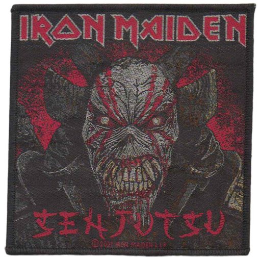 Aufnäher Iron Maiden "Senjutsu Back Cover"