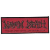 Aufnäher Napalm Death "Throes Of Joy In The...
