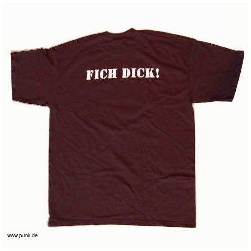 T-Shirt WIZO "Fich Dick!"