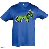 blaues Kids-Shirt WIZO "Fert"