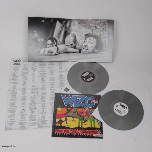ltd. silberne 2x12" Vinyl WIZO "Punk gibts nicht umsonst! (Teil III)"