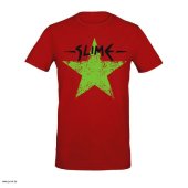 T-Shirt SLIME "rot grünes Logo"