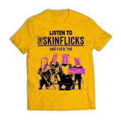 T-Shirt The Skinflicks "Fuck The Punk Police"