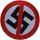 Aufnäher Gegen Nazis "Durchgestrichenes Hakenkreuz"