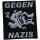 Patch Gegen Nazis "GEGEN NAZIS"