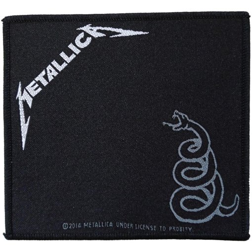 Patch Metallica "Black Album Cover"