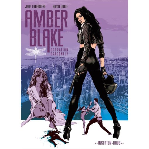 Graphic Novel Jade Lagardère & Butch Guice "Amber Blake – Operation Dragonfly (Europapark/Yullbe-Kooperation)"