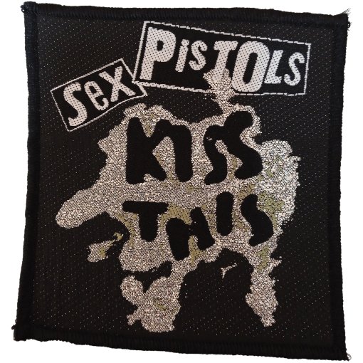 Aufnäher Sex Pistols "Kiss this"