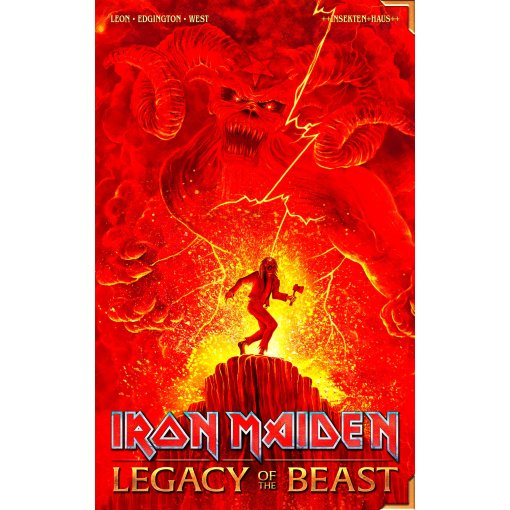 Graphic Novel Iron Maiden "Legacy of the Beast"