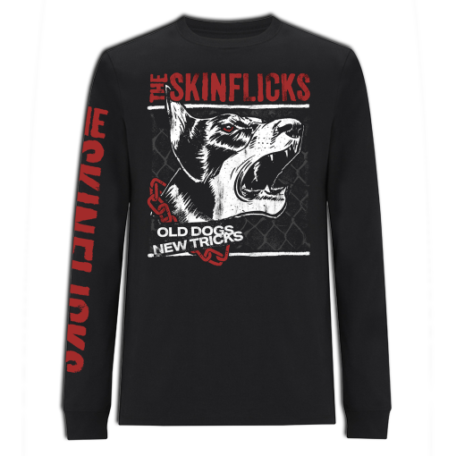Unisex Long-Sleeve T-Shirt The Skinflicks "Old Dogs, New Tricks"