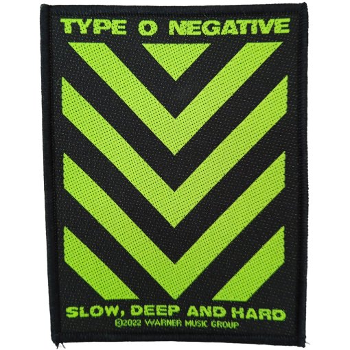 Patch Type O Negative "Slow, Deep And Hard"