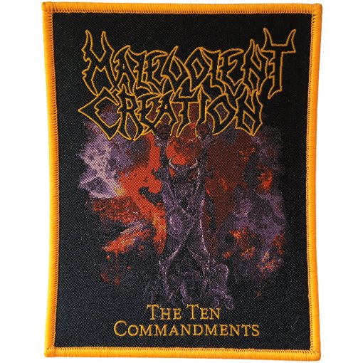 Aufnäher Malevolent Creation "The Ten Commandments"
