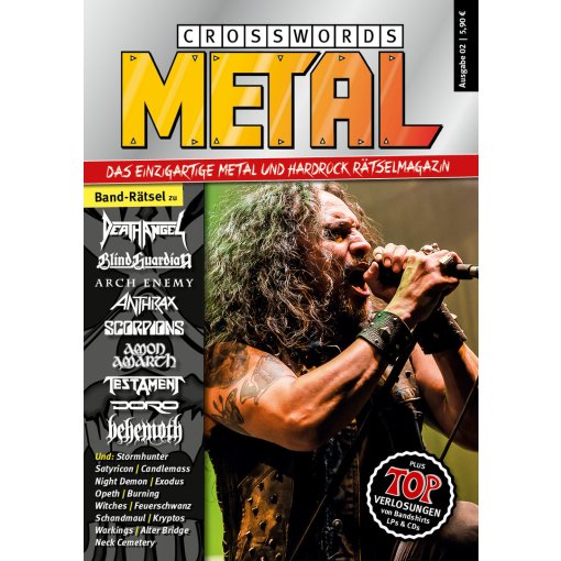 Rätselmagazin Metal Crosswords "Ausgabe 2"