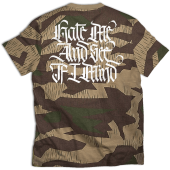 camo T-Shirt ROME "Hate Me And See If I Mind"