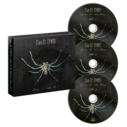 ltd. Digipak 3CD CLAN OF XYMOX "Spider On The Wall (Deluxe Edition)"