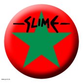 Button SLIME "Logo rot/grün"